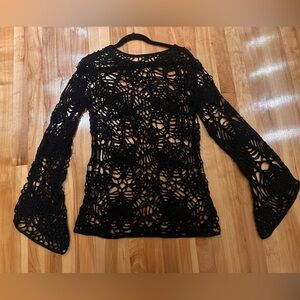 Killstar web crochet overtop